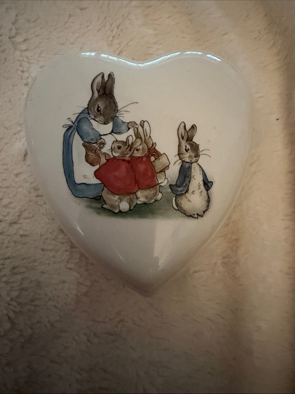 Wedgwood Heart Dish. Beatrix Potter
